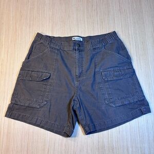 Columbia Men's Large Brown Cargo Shorts